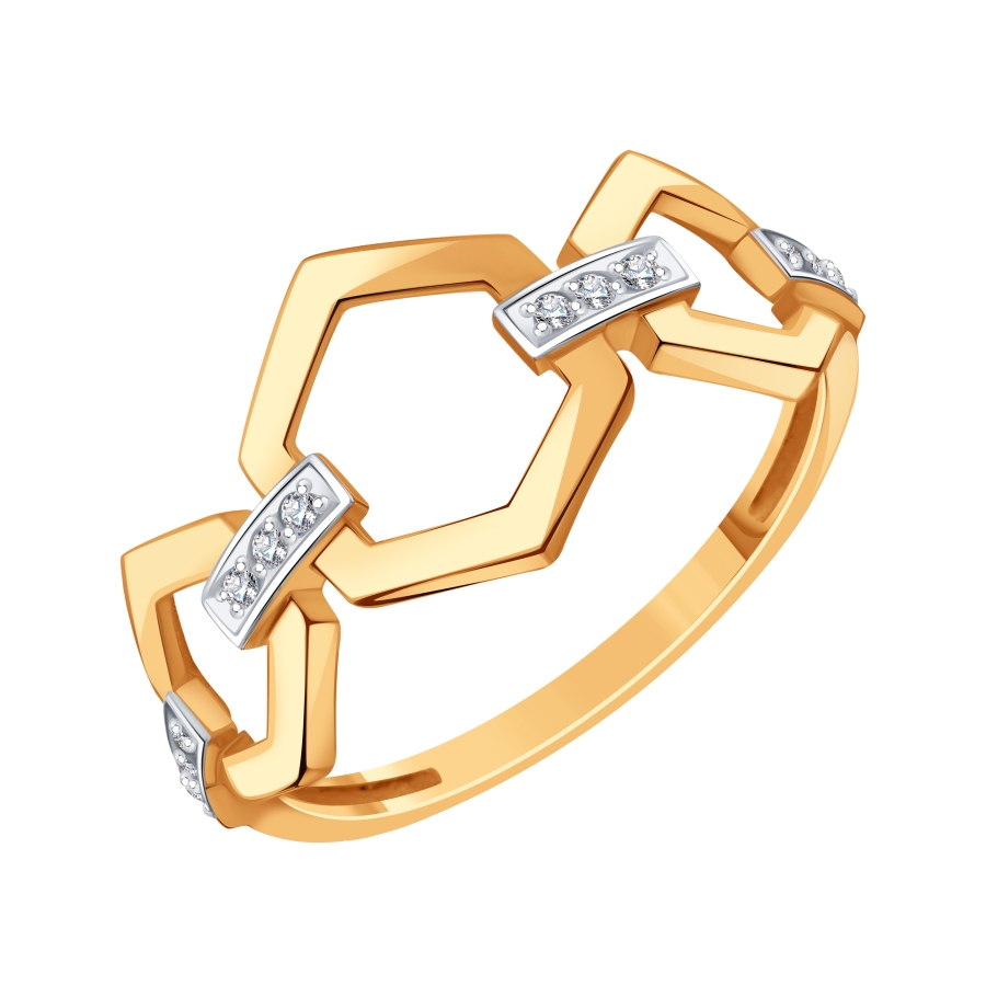 Кольцо с бриллиантами (Т14101Б836)