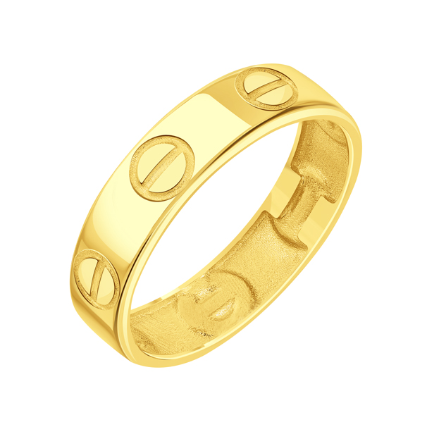 Кольцо из желтого золота (Т90001Б658)