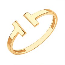 Кольцо из красного золота (Т10001Б567)