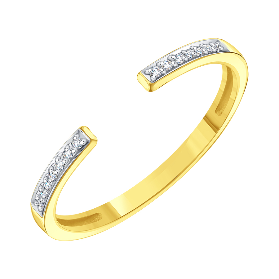 Кольцо с бриллиантами (Т94101Б910)